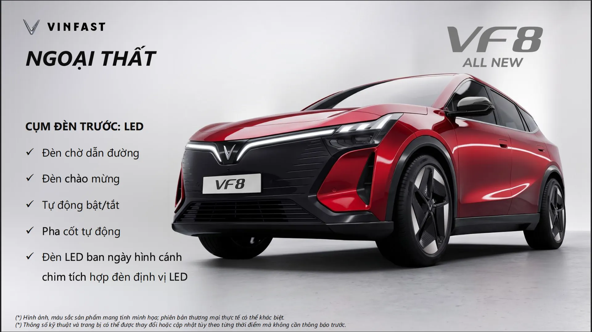 VinFast VF 8 All New – SUV điện hạng D nâng tầm trải nghiệm với công nghệ thông minh và hiệu suất vượt trội