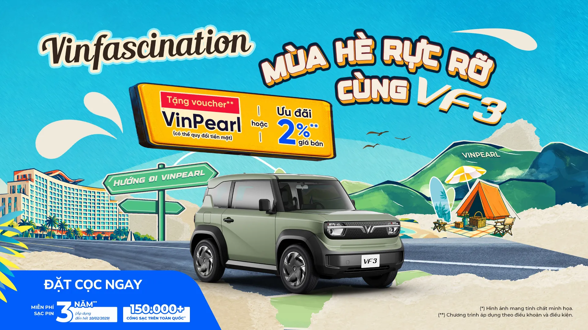 Vinfascination – Mùa Hè Rực Rỡ Cùng VinFast VF 3